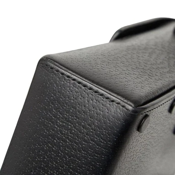 Gucci Horsebit Black Leather Shoulder Bag - Picture 5 of 9